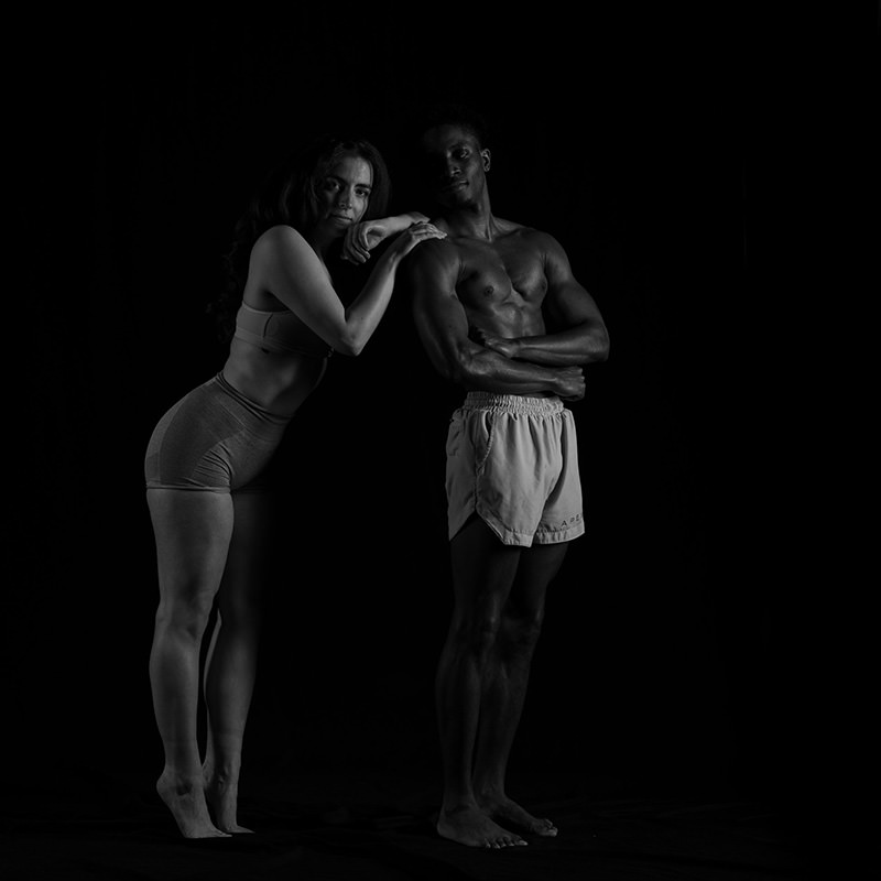 Bodyscape monochrome duo harmony