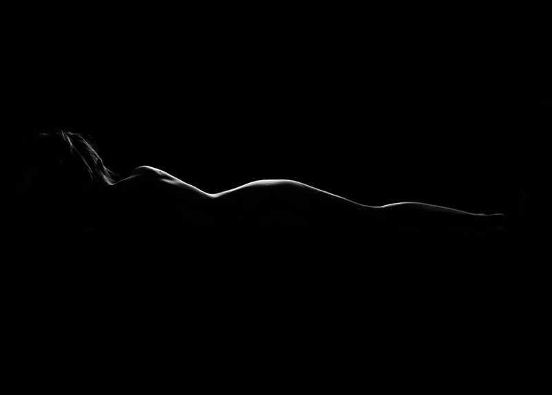 Bodyscape reclining figure light
