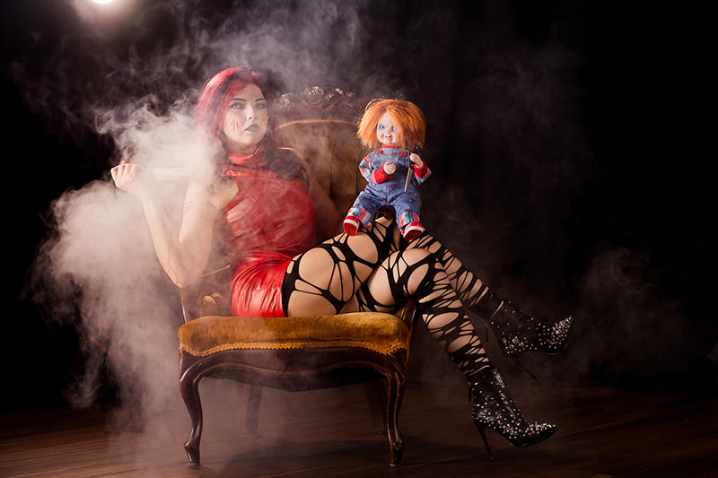 Cosplay dark allure sinister doll