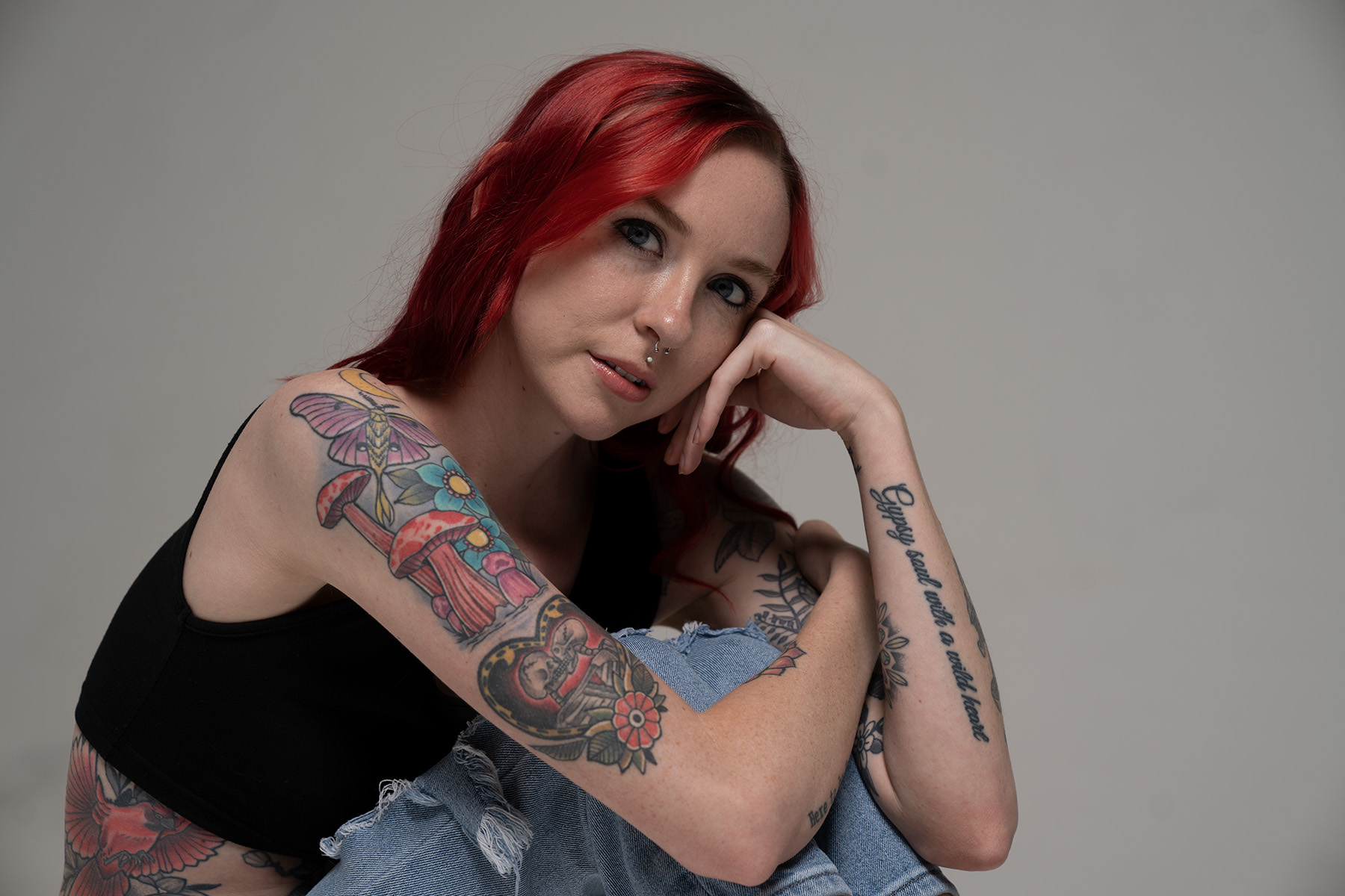 Studio portrait edit